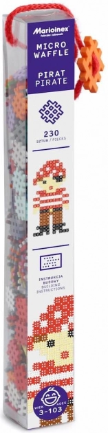 Costruzioni Marioinex Micro Waffle pirata 230 pezzi
