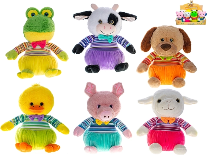 Peluches en tenue 15 cm pour bébés