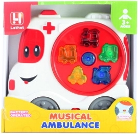 Sound ambulance with lights
