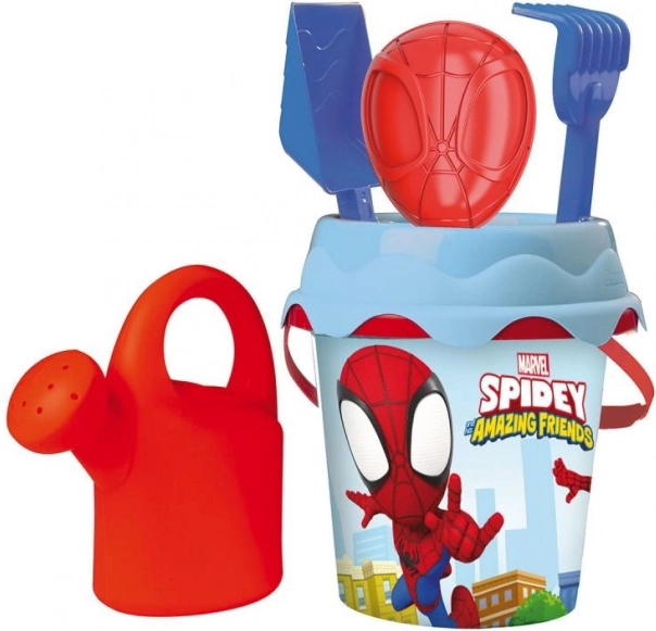 Eimer mit Zubehör 17 cm SPIDEY