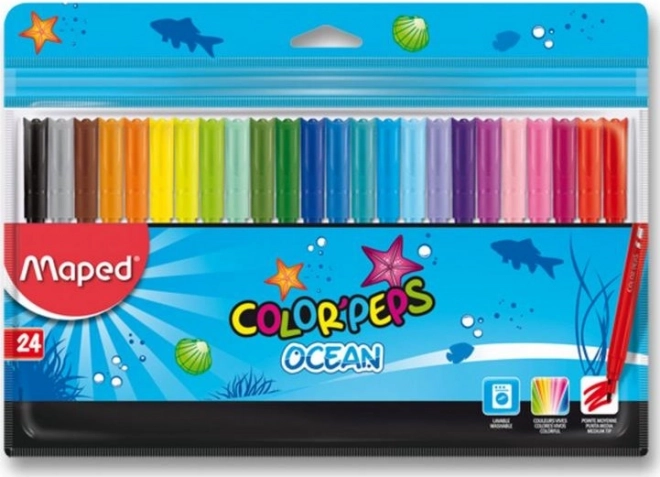 Fixy Maped Color'Peps Ocean 24 szt.