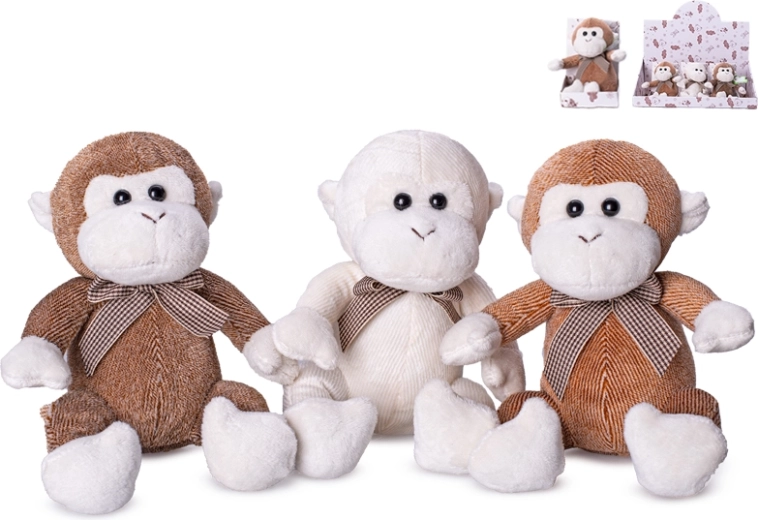 Plysaber med sløjfe 15 cm