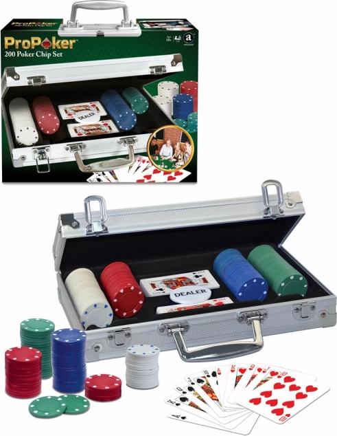 Pokerset ProPoker 200 im Aluminiumkoffer