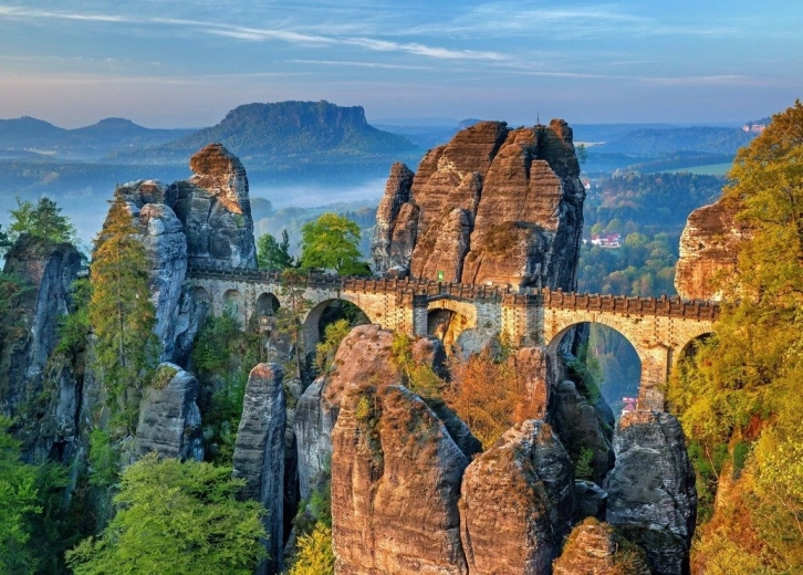 Puzzel Rotsbrug Bastei 500 stukjes