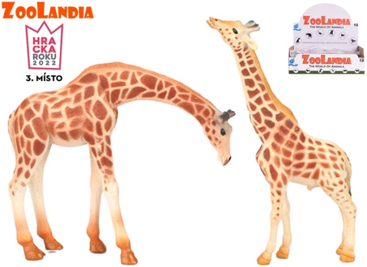 Zoolandia giraffe figurine 13–18 cm, 2 variants