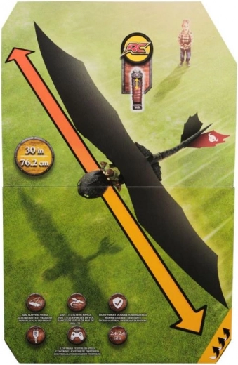 Flying Dragon Toothless with Remote Control