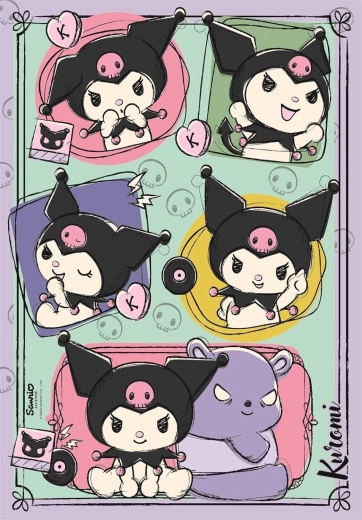 Puzzle CLEMENTONI Kuromi 500 dielikov