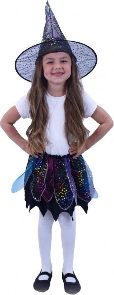 Costume da strega per bambini con gonna di tulle