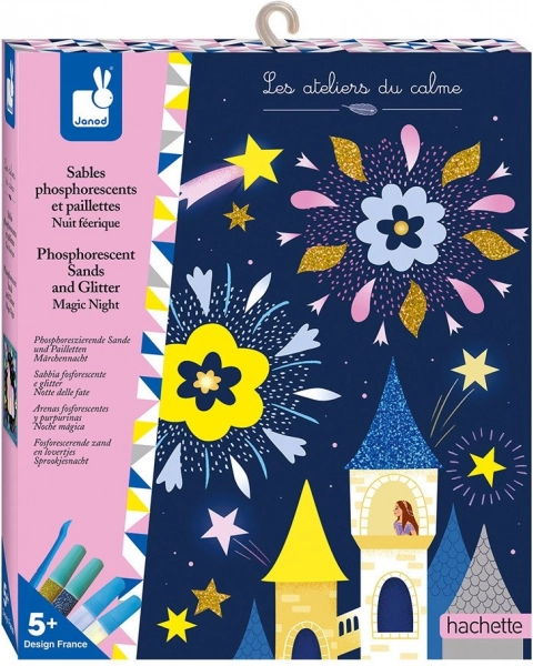 Janod svítící obrázky z písku Čarovná noc Maxi