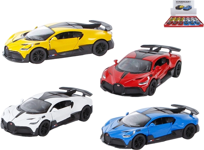 Metalni model automobila Bugatti Divo s povratnim pogonom Kinsmart