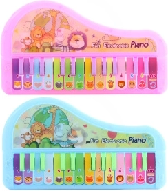 Pianino per bambini con animali a batterie