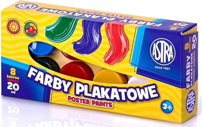 ASTRA Tempera Paint Set 8×20 ml