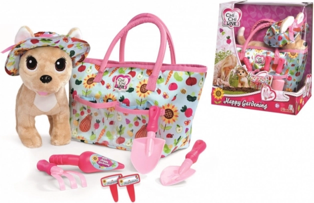 Toy Dog Chi Chi Love Happy Gardener