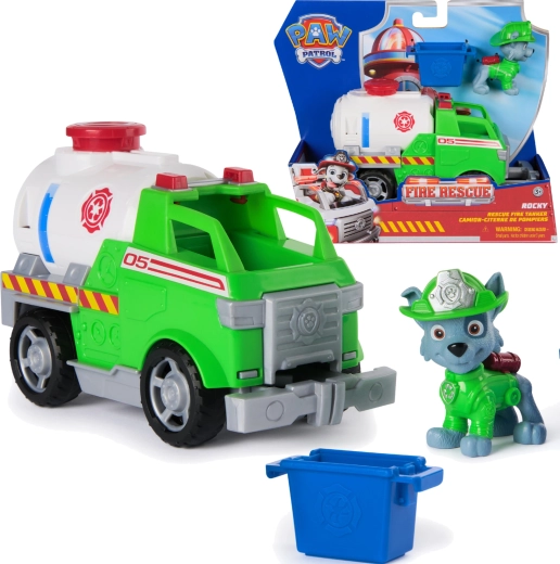 Paw Patrol Rocky – fire tanker with figure