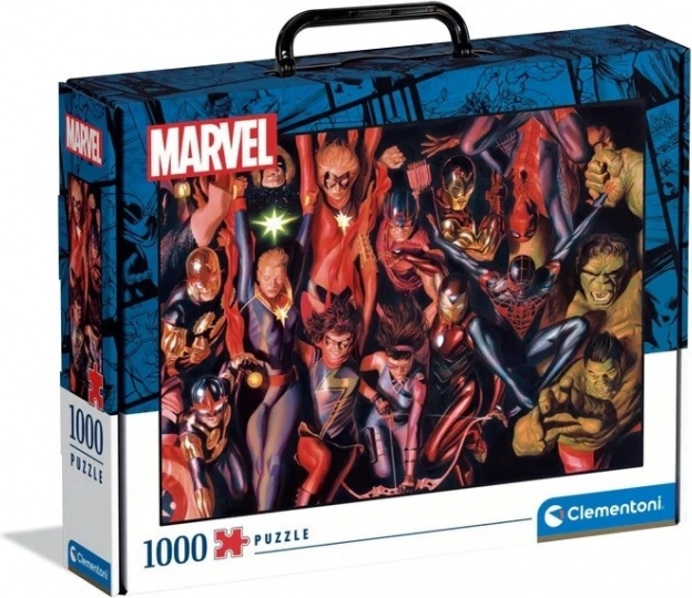 Avengers 1000 Piece Puzzle in Suitcase