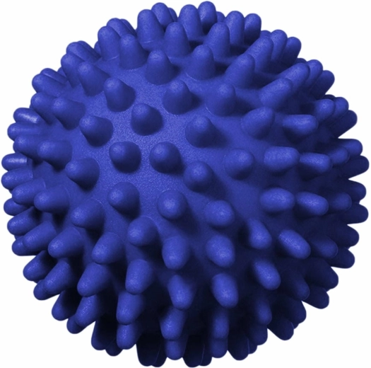 Massagebold med pigge 8,5 cm blå