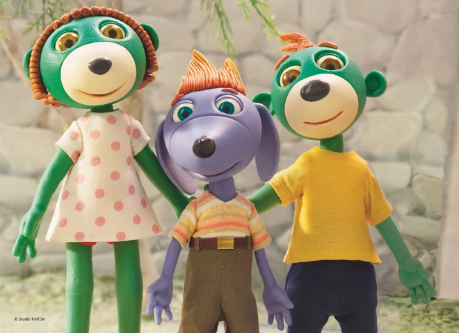 Sestavljanka Treflíci: Prijatelji 20 kosov