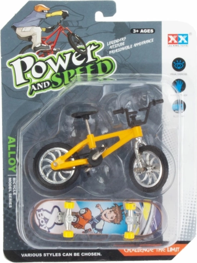 Bicykel a skateboard SPARKYS – miniatúrny set pre chlapcov
