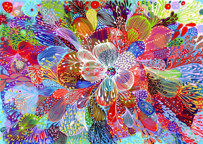 Enjoy Puzzle Flowers of Revolution 1000 pieces