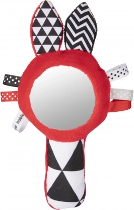 Canpol babies Kontrastna zvečka s ogledalom SENSORY