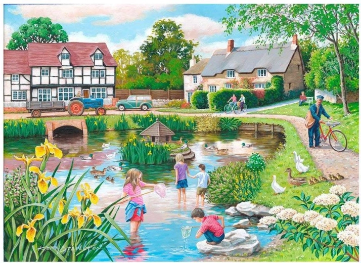Puzzle Duck Pond BIG 250 Pieces