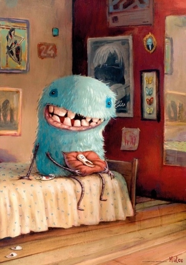 Puzzel HEYE Zozoville: Melktand 500 stukjes