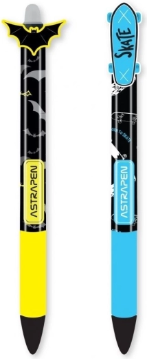 Penna cancellabile ASTRA Oops! Skate & Bats, 1 pz (mix colori)