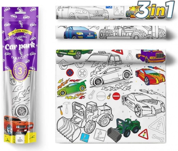 Pexi risalni prti za otroke - Avtomobili