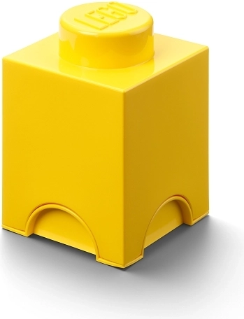 Scatola portaoggetti Lego 1 – gialla
