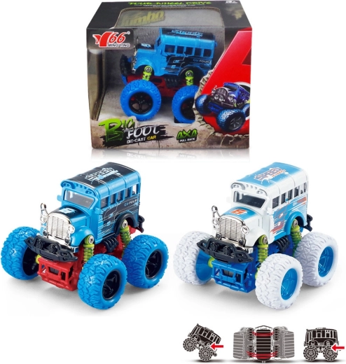 Off-Road Bus 1:34 with Flywheel