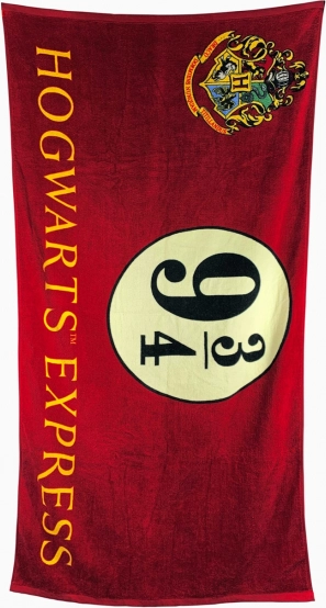 Harry Potter Towel Platform 9 3/4, 75 × 150 cm