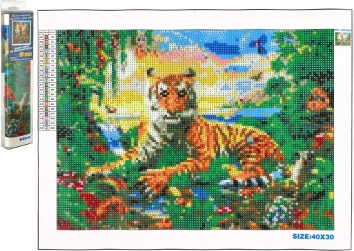 Diamond Painting King of the Jungle 40x30 cm