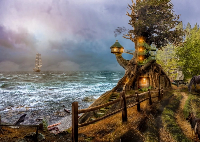 Enjoy puzzel Magische Vuurtoren