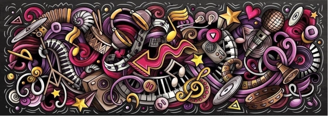 Panoramske sestavljanke Elementi ritma 1000 koščkov