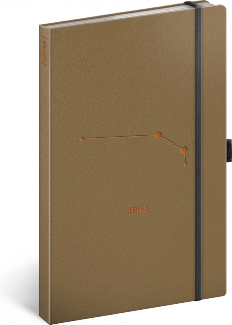 Notique lined notebook Aries 13 × 21 cm