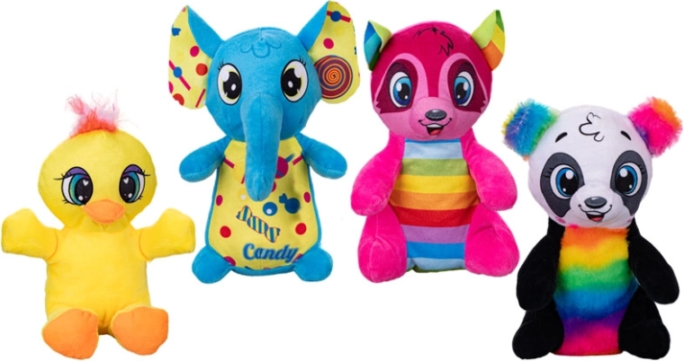 Plyslegetøj 21 cm – blød puttemakker til babyer