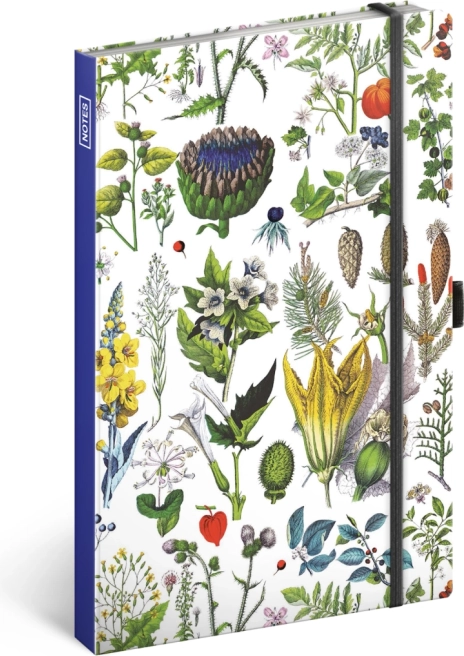 Beležnica Zelišča Kateřine Winterové, pikčasta, 13 × 21 cm