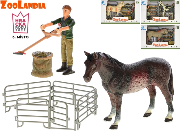 Zoolandia horse with accessories – figure set for kids