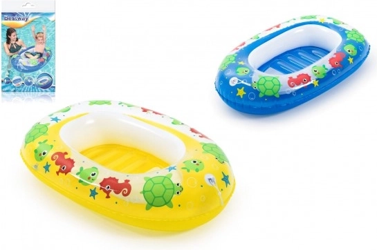 Bestway Kids Inflatable Boat with Window 102 × 69 cm – Blue