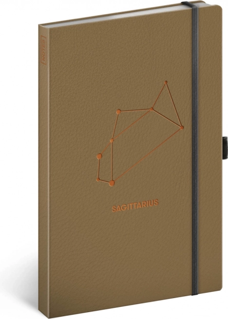 Notique notes Sagittarius, ruled notebook 13 × 21 cm