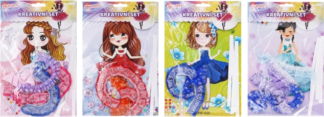Creative Set for Girls – Decorating Pictures with Gems and Stickers