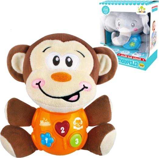 Vrolijk diertje met licht en geluid