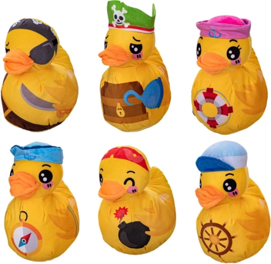 Plišasta račkica 19 cm za dojenčke