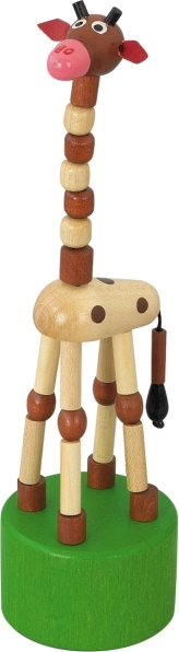 Figurine de girafe Detoa à presser
