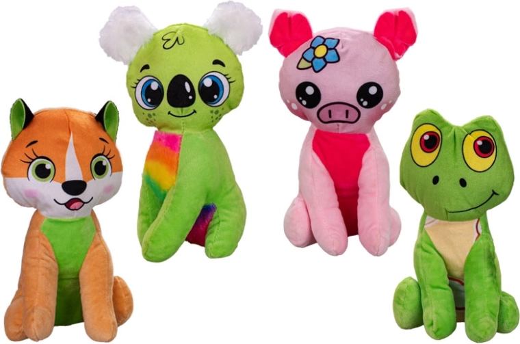 Plysset bamse 21 cm – blød følgesvend til babyer