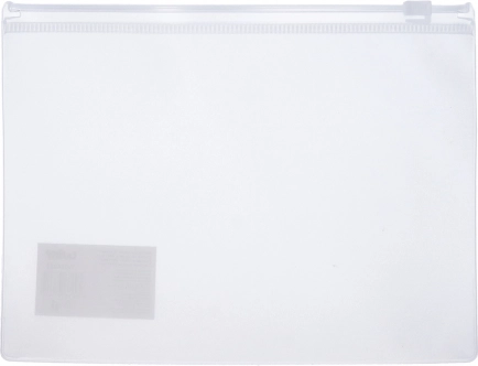 Zip Closure Folder 29x21.5 cm Transparent