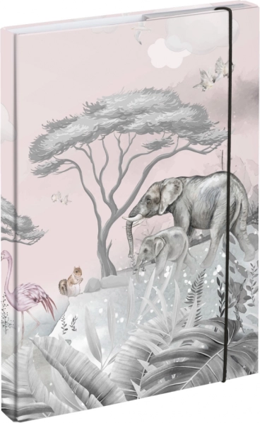 Teczka na szkolne zeszyty A4 Safari