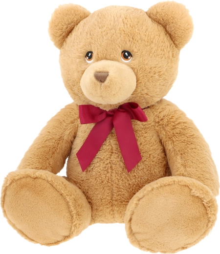 Keeleco ours en peluche Harry marron 75 cm
