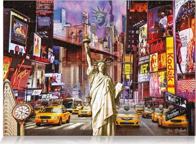 Puzzel New York 1000 stukjes STAR