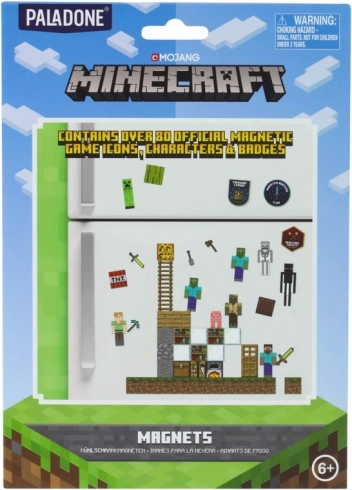 Magneti Minecraft – set da 80 pezzi